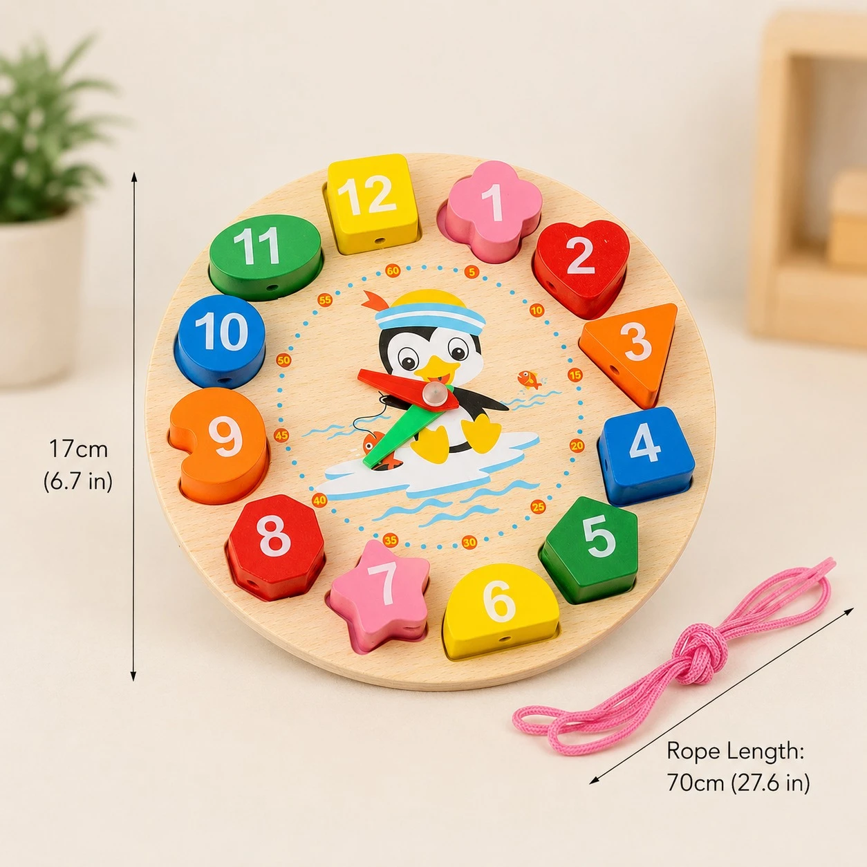 Montessori Toy Clock